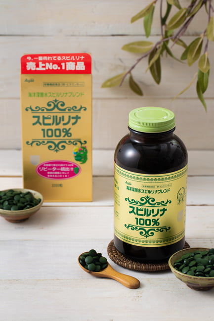 Tảo xoắn Spirulina Nhật Bản 2200 viên n